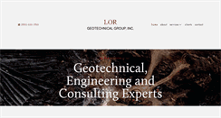 Desktop Screenshot of lorgeo.com